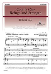 God is Our Refuge and Strength SATB choral sheet music cover